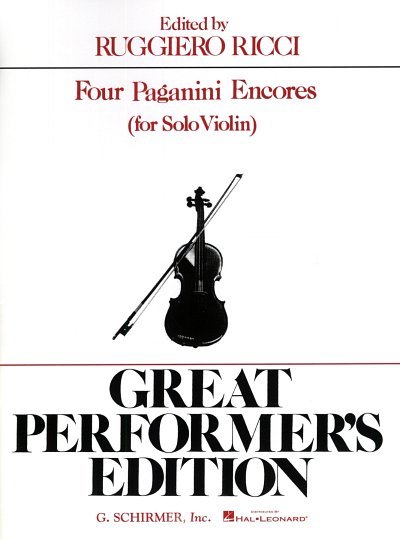 N. Paganini: 4 Paganini Encores, VlKlav (KlavpaSt)
