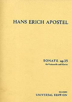 H.E. Apostel: Sonate op. 35 