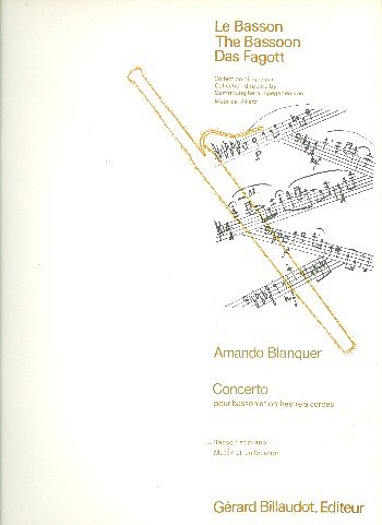 A. Blanquer: Concerto, FagKlav