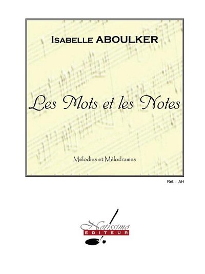 I. Aboulker: Mots et Les Notes Sur Des Themes D'Au, Ges (Bu)