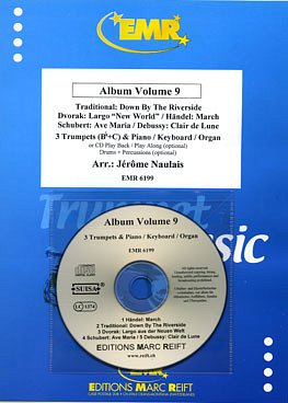J. Naulais: Album Volume 9, 3TrpKlav (+CD)