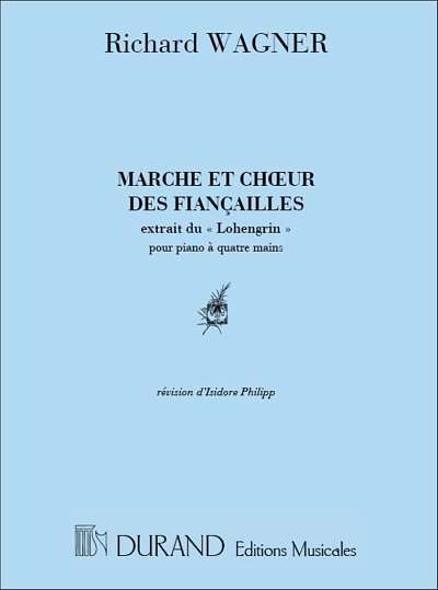 R. Wagner: Marche & Ch. Fiancailles 4 Mains , Klav4m (Sppa)