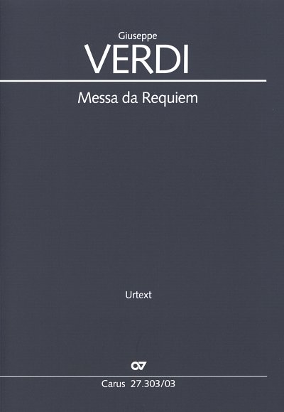 G. Verdi: Messa da Requiem, 4GesGchOrch (KA)