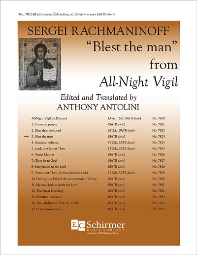 S. Rachmaninow: All-Night Vigil: 3. Blest the man