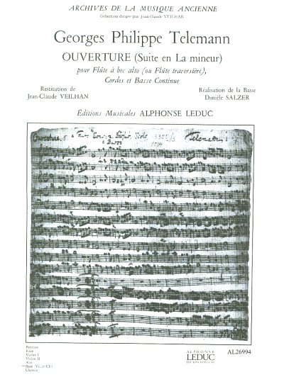 G.P. Telemann: Ouvertüre (Suite a-Moll)