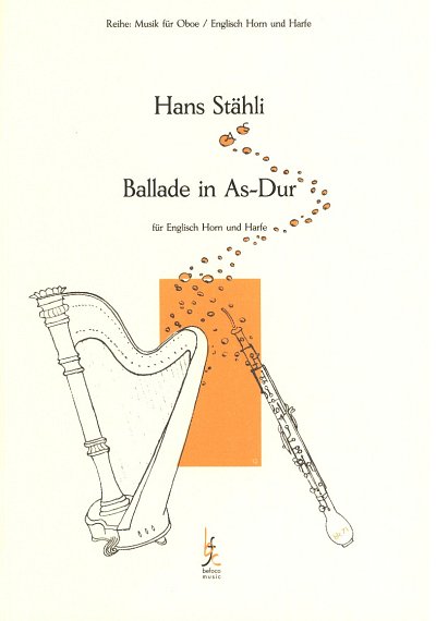 AQ: H. Stähli: Ballade As-Dur, EhHrf (Pa+St) (B-Ware)