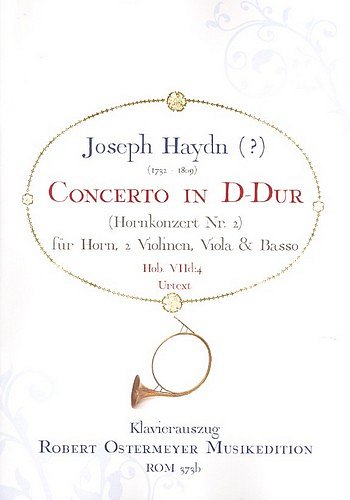 J. Haydn: Konzert D-Dur Nr.2 Hob.VIId:4 fuer H, HrnStrBC (KA