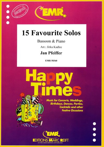 DL: J. Pfeiffer: 15 Favourite Solos, FagKlav