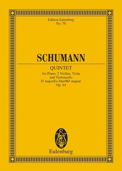 DL: R. Schumann: Klavierquintett Es-Dur, 2VlVaVcKlav (Stp)