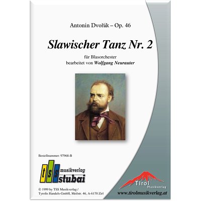 A. Dvo_ák: Slawischer Tanz Nr. 2 op. 46, Blaso (Pa+St)