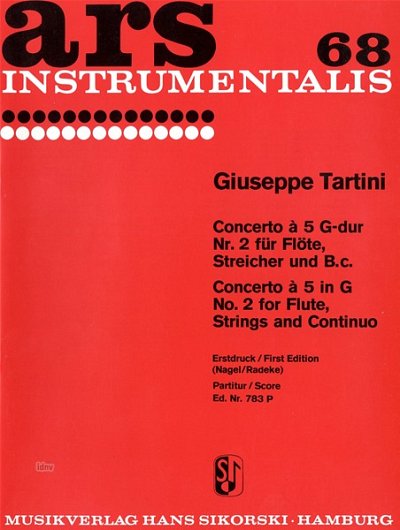 G. Tartini: Concerto 2 A 5 G-Dur Ars Instrumentalis 68