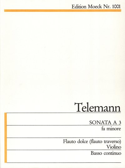 G.P. Telemann: Sonate F-Moll (Sonata A Tre)