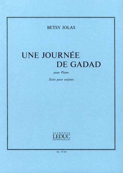 B. Jolas: Journee De Gadad, Klav