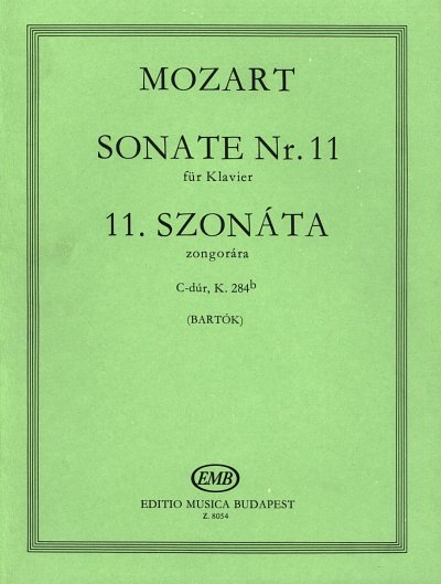 W.A. Mozart: Sonata No. 11 C major KV 284b