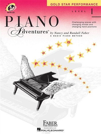 R. Faber: Piano Adventures 1 - Gold Star Perform, Klav (+CD)