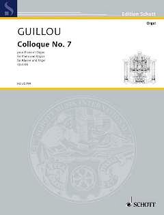 J. Guillou: Colloque No. 7 op. 66 , OrgKlav (Sppa)