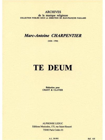M.-A. Charpentier: Te Deum, GesKlav