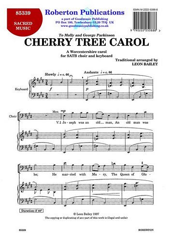 Cherry Tree Carol, GchKlav (Chpa)