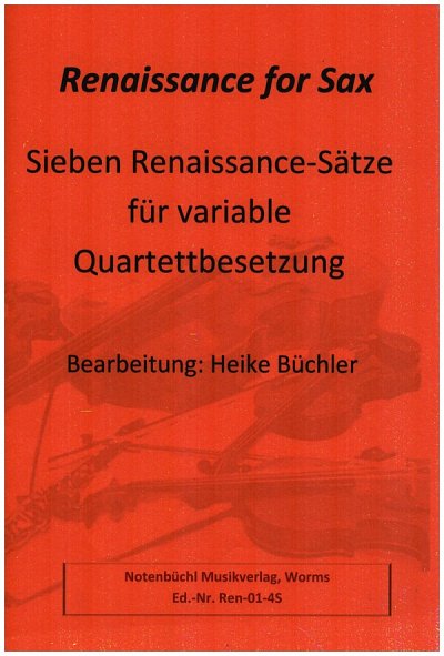 H. Büchler: Sieben Renaissance-Sätze, Saxens (Pa+St)