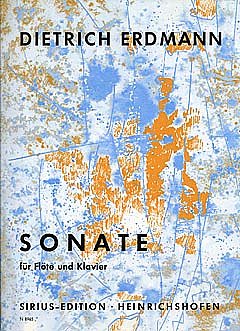 D. Erdmann: Sonate für Flöte und Klavier