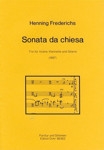 F. Henning: Sonata da chiesa (Pa+St)