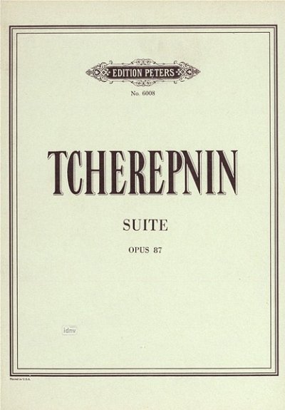 A.N. Tscherepnin: Suite für Orchester op. 87