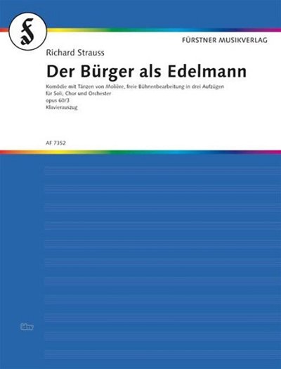 R. Strauss: Buerger Als Edelmann Op 60