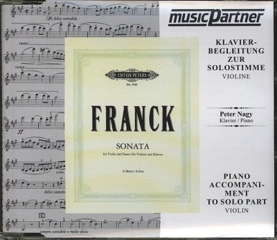 C. Franck: Sonate A-Dur fuer Violine und Klavier (CD)