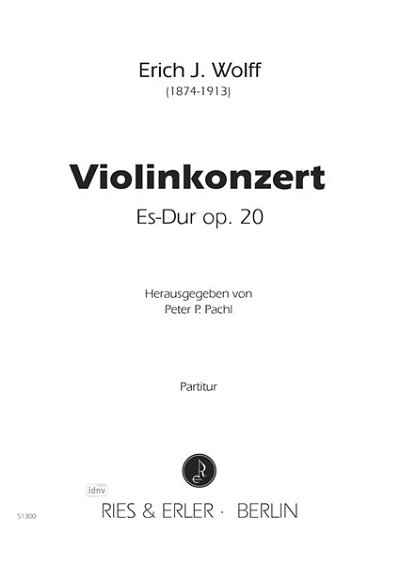 Wolff Erich J.: Konzert Es-Dur Op 20