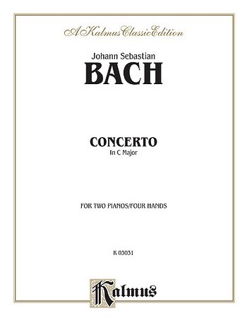 J.S. Bach: Concerto for Two Pianos in C Major, Klav