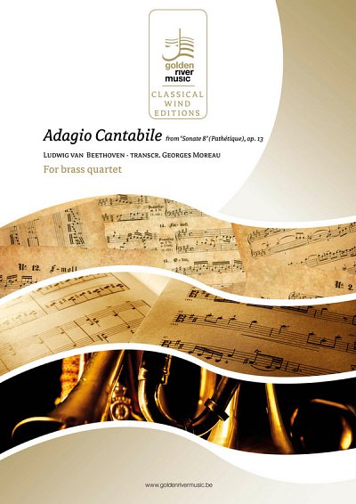 Adagio from Sonate Pathetique, 4Blech (Pa+St)