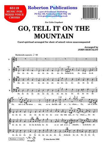 J. Bertalot: Go Tell It On The Mountain, GchKlav (Chpa)