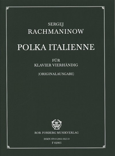 S. Rachmaninow: Polka Italienne, Klav4m (Sppa)