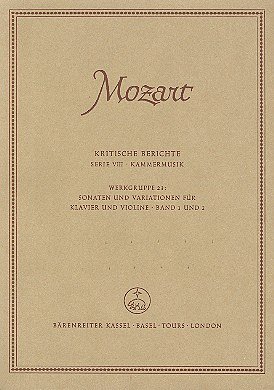 W.A. Mozart: Sonaten und Variationen für Klavier und Violine