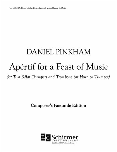 D. Pinkham: Aperitif for a Feast of Music