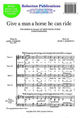 Give A Man A Horse He Can Ride, Mch4Klav (Chpa)