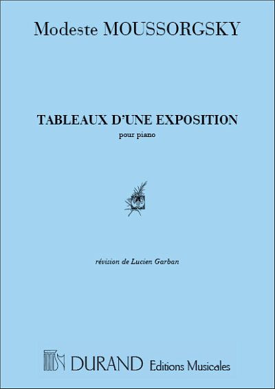 M. Mussorgski: Tableaux D'Une Exposition, Pour Piano (, Klav