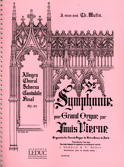 L. Vierne: Symphonie pour grand orgue No. 2, Org (Spiral)
