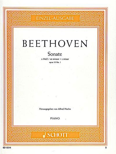 DL: L. v. Beethoven: Sonate c-Moll, Klav
