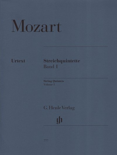 W.A. Mozart: Streichquintette I, 5Str (Stsatz)