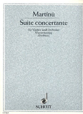 B. Martinů y otros.: Suite concertante