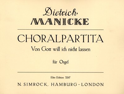 M. Dietrich: Choralpartita , Org