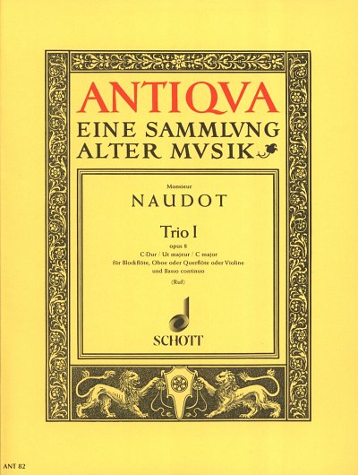 J.-C. Naudot: Trio I C-Dur op. 8  (Pa+St)