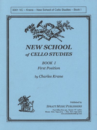 C. Krane: New School of Cello Studies 1