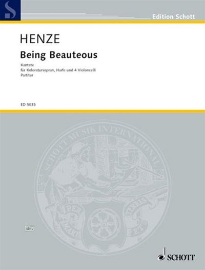 H.W. Henze: Being Beauteous  (Stp)