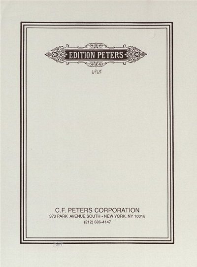 M. Feldman: Piano Piece (1964)