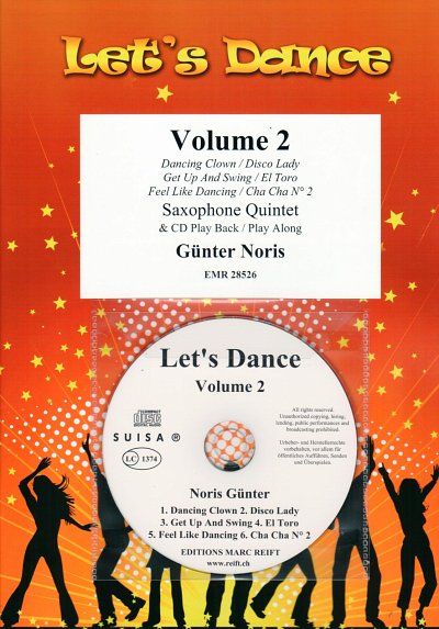 G.M. Noris: Let's Dance Volume 2, 5Sax (+CD)