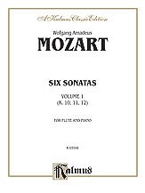 Mozart: Six Sonatas, Volume I (Nos. 1-3)