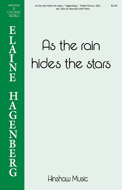E. Hagenberg: As The Rain Hides The Stars (Chpa)