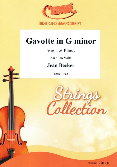 DL: J. Becker: Gavotte in G minor, VaKlv